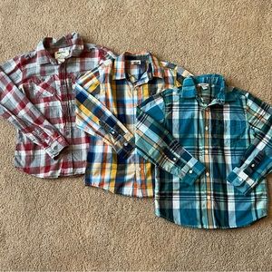 Boys Button Down Shirts (M/L)